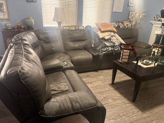 Leather Couches 
