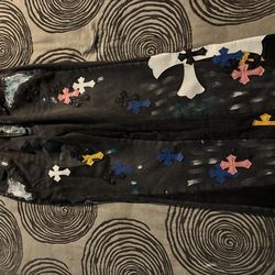 Chrome hearts gallery dept jeans
