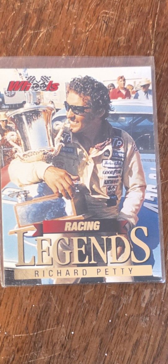 Richard Petty Race Car Legends Card
