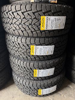 275/60R20LT APlus Shredder A/T New Tire Install and Balance