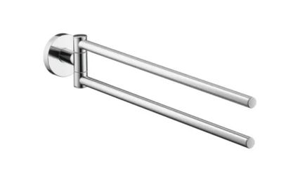 Hansgrohe Logis Accessories 15" Dual Swivel Towel Bar