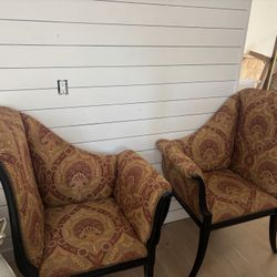 Asymmetrical Chair Set