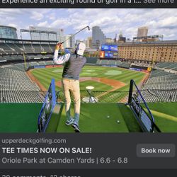 Upper Deck Golf Camden Yards