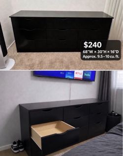 Jumbo dresser $240
