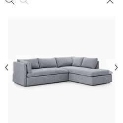 West Elm, Shelter Set Left Arm Sofa 