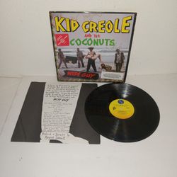 Original Old 1982 Promotional Kid Creole And The Coconuts - Wise Guy Vinyl Record LP 