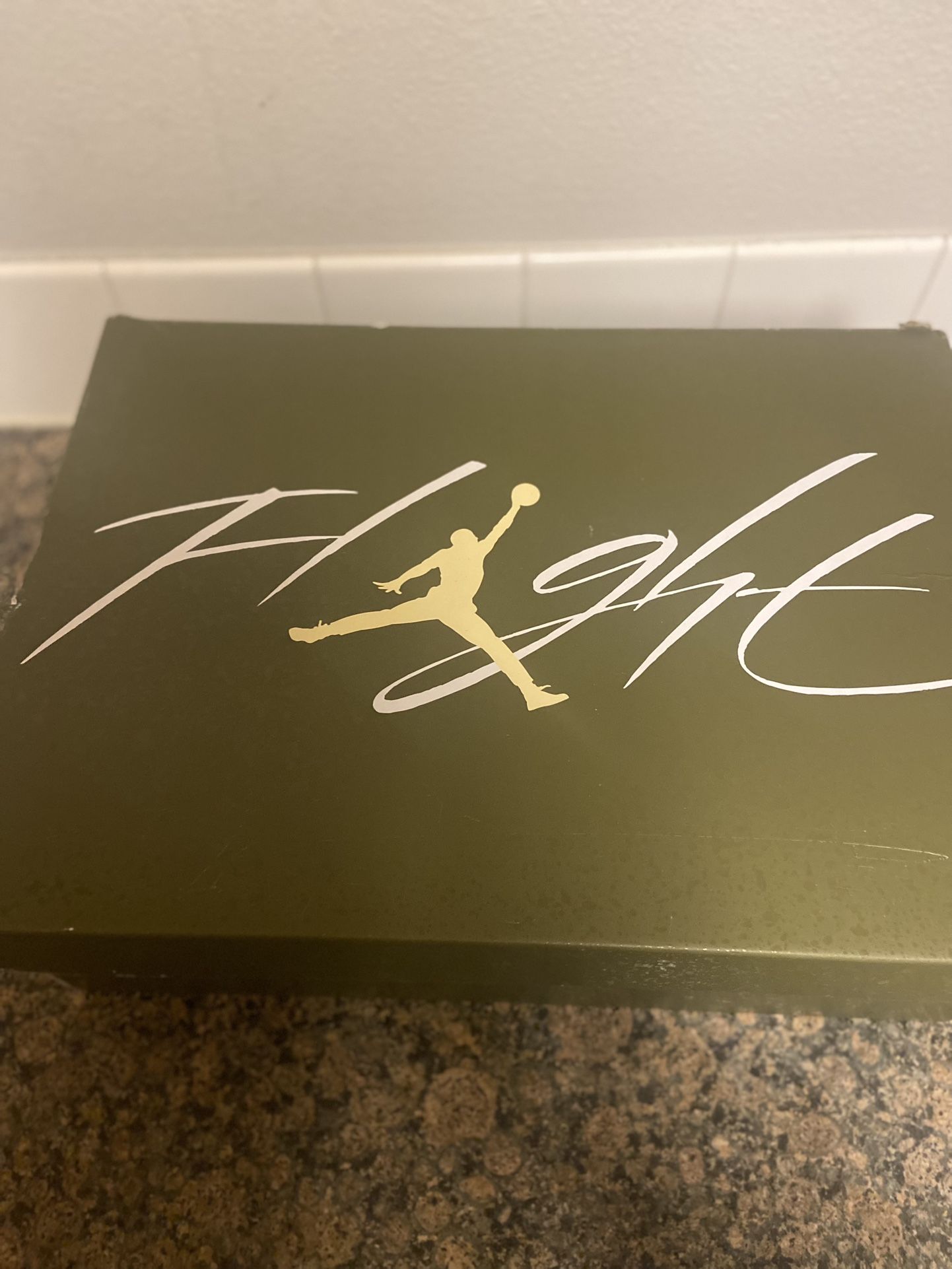 Green Jordan 4s Retro Size 12 1/2