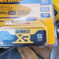 Dewalt 20v Xr 5AH Battery 