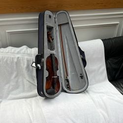 4/4 No Name violin W/ Case & Bow