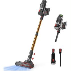 Cordless Vacuum Cleaner, Vacuum Cleaners for Home, 50KPA 500W Stick Handheld Pet Hair Hardwood Floor Vac, High Power Hand Held Rechargeable Battery Po