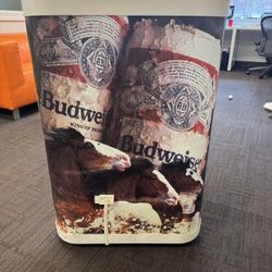 Vintage XL Budweiser Cooler For Sale 