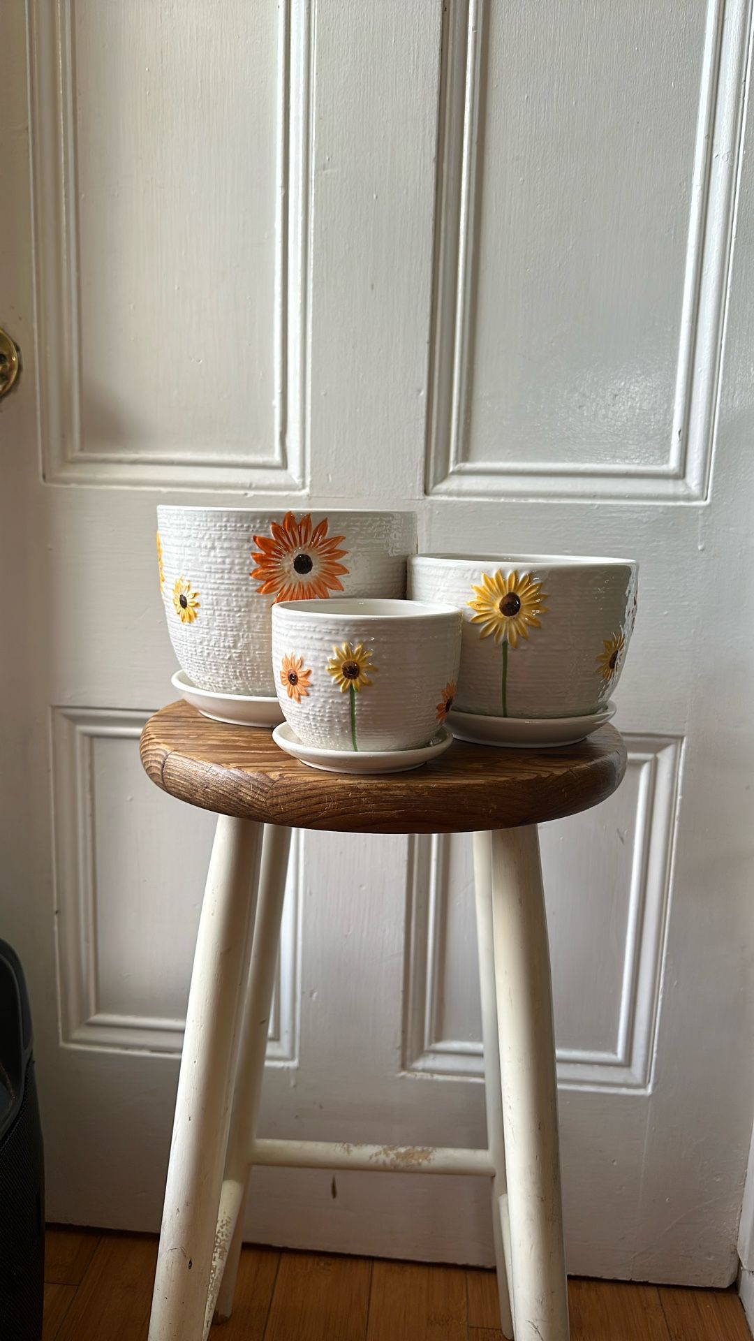 Bundle Of 3 Decorative Ceramic Pots