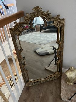 Gold Antique Mirror