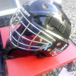 Goaly Jr Hockey Mask In Good Shape Only $50 Or Best Offer!!!!