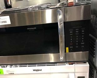 Brand New Frigidaire Gallery 1.5 cu. ft. Over the Range Convection Microwave in Smudge-Proof Stainless Steel G1