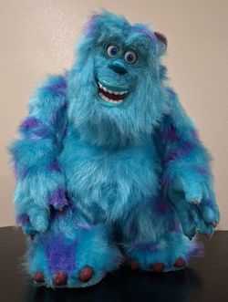 DISNEY PIXAR MONSTERS INC. SULLY TALKING FIGURE - 12"
