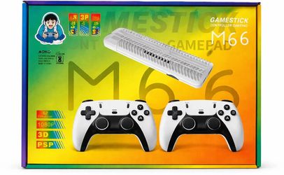 Gamestick M66 Retro Game Console-31,000 games included 2 wireless controllers.