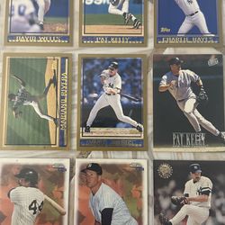45 Vintage Baseball Cards – Stars & Inserts (Yankees, Reggie Jackson, 90s