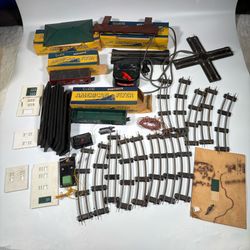 Vintage Gilbert American Flyer S Gauge Train Lot No. 921 CB&Q Hopper 700 702