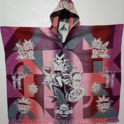 Rick And Morty Poncho 