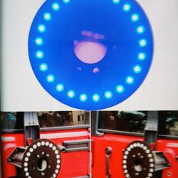 WHEEL LIGHTS LED COLOR BLUE