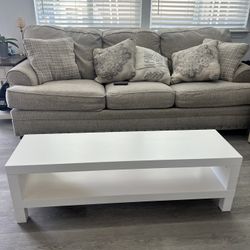 White Coffee Table/TV Stand