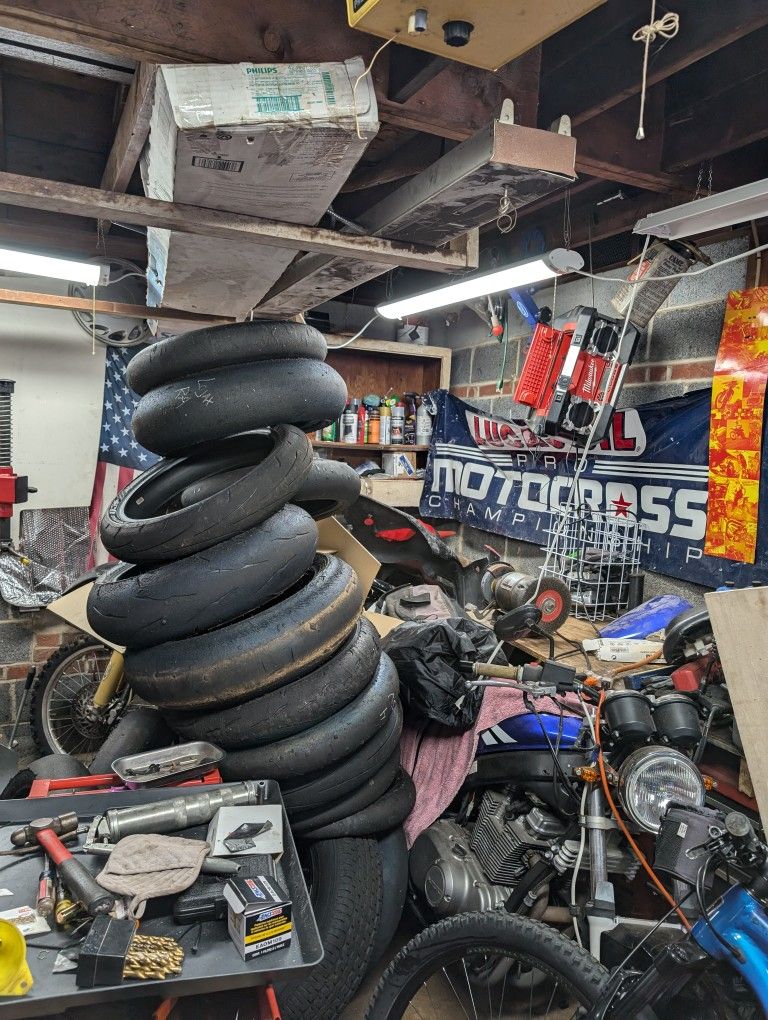 Used Motorcycle Slicks