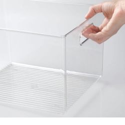 Mdesign Large Plastic Storage Bin 