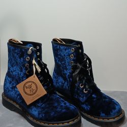 Dr. Martens Vegan Blue 1460 Boots