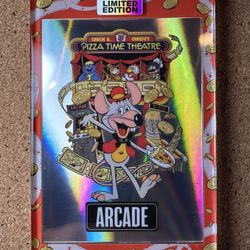 Rare Chuck E Cheese Arcade Silver SP 1/114 Saturday Morning Cards SMC