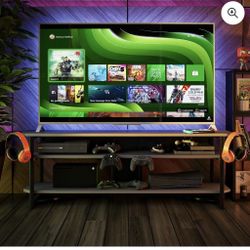 N Tense Network Gaming TV Stand For TVs up to 65’’ ,Gray