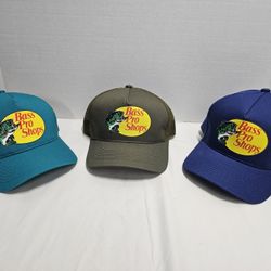 Bass Pro Shop Trucker Snapback (Price For Each)
