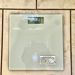 Digital Glass Bathroom Scale—Gray in color—Excellent Condition!