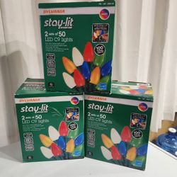 NEW Box LED C9 Christmas LIGHTS