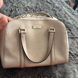 Rose Gold Kate Spade Purse