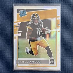 Chase Claypool 2020 Optic Silver Holo