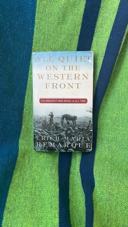 All Quiet On The Western Front Novel 