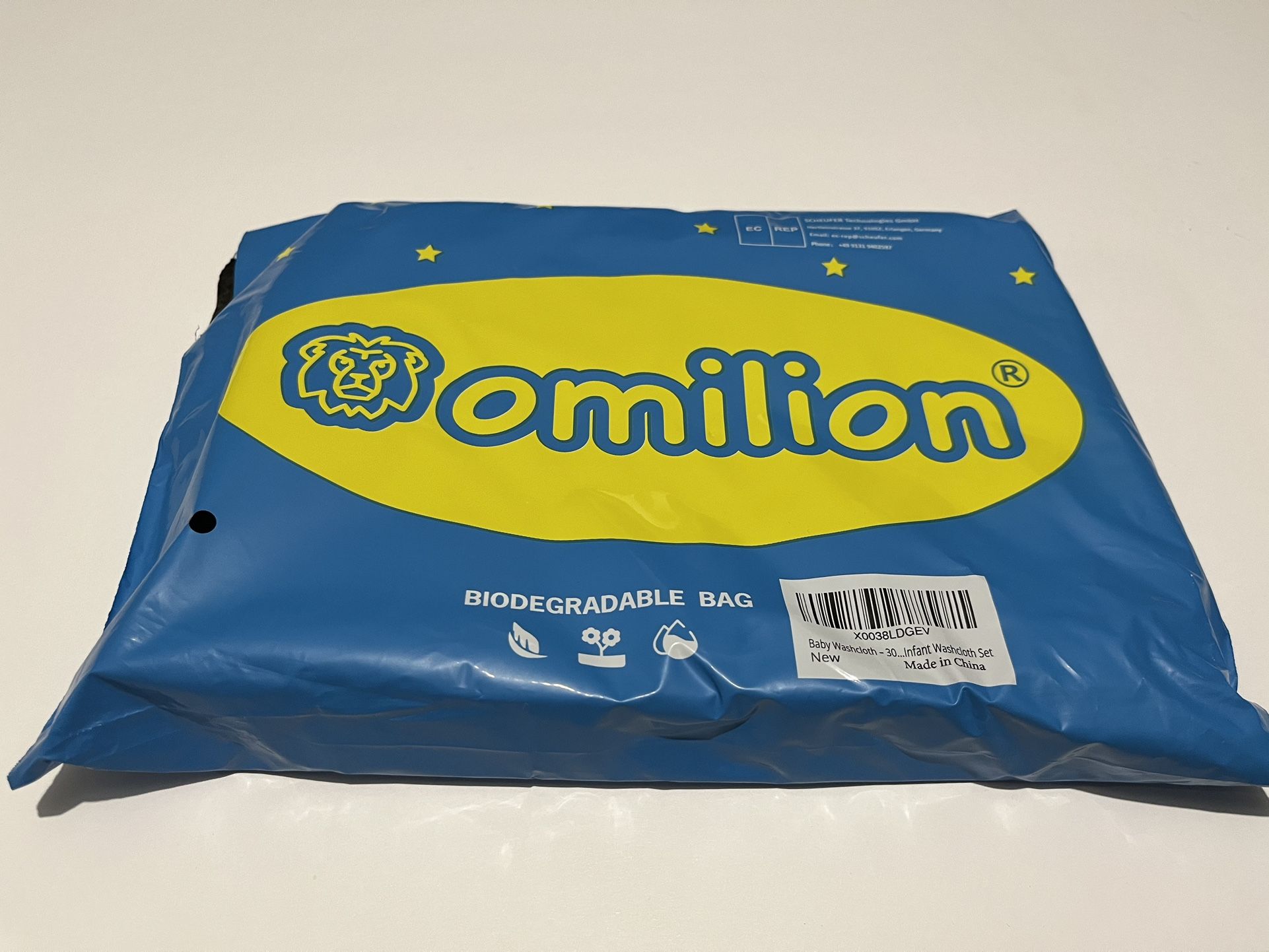 Omilion Baby Washcloth