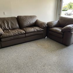 Leather Couch
