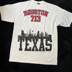 Vintage Houston Texas 713 T-Shirt
