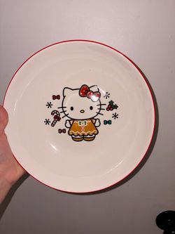 Hello Kitty Christmas Ceramic Plate