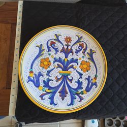 DERUTA ITALIAN POTTERY PLATE/PLATTER
