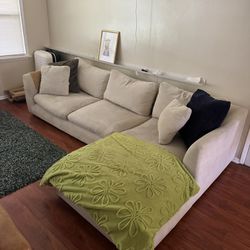 Off White Sectional Couch 