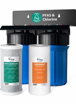 iSpring WGB21B Series Heavy Duty Whole House Water Filtration System.