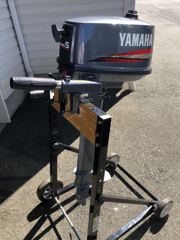 Yamaha 5hp Outboard w/ 6.5 gal gas tank for Sale in Snohomish, WA OfferUp