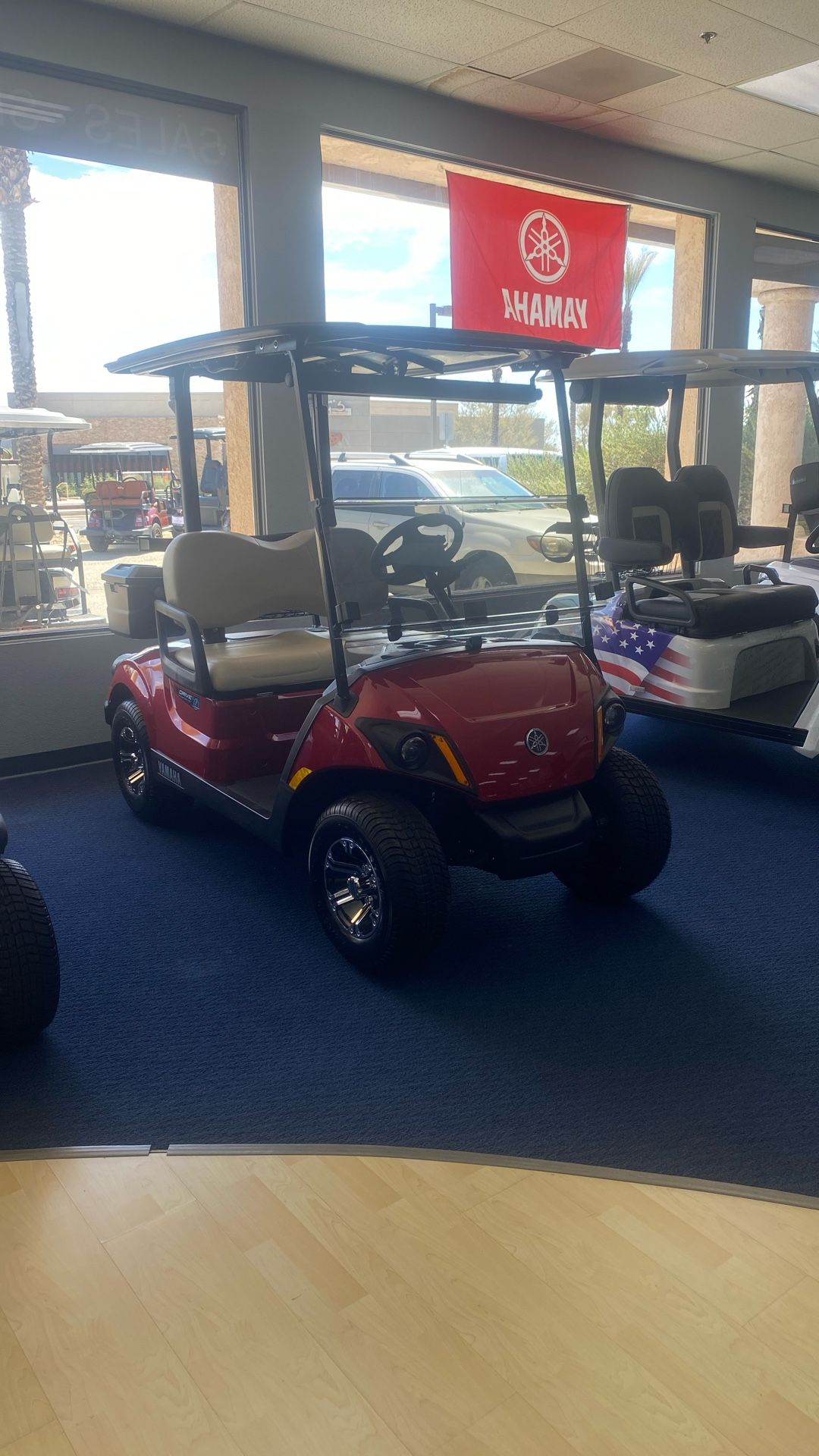 Yamaha Drive 2 - Red Golf Cart