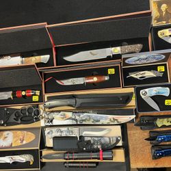 Woodland Creek Cutlery And Outdoor Collectible  Collection 