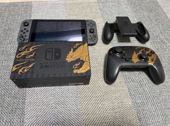 Nintendo switch limited edition monster hunter