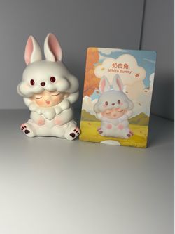 YUMO Stay With You | White Bunny | Opened, Never Displayed