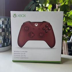 Xbox One Red Wireless Controller Replacement Box & Manuals Only
